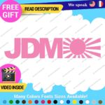 JDM Flag Japan Rising Sun Decals Stickers Vinyl Car Race Drift Lowered Market - Image 6