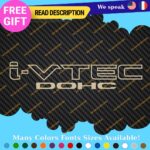 IVTEC Turbo DOHC Decal Sticker Vinyl Honda Civic Accord JDM Drift RSX Type VTEC - Image 27