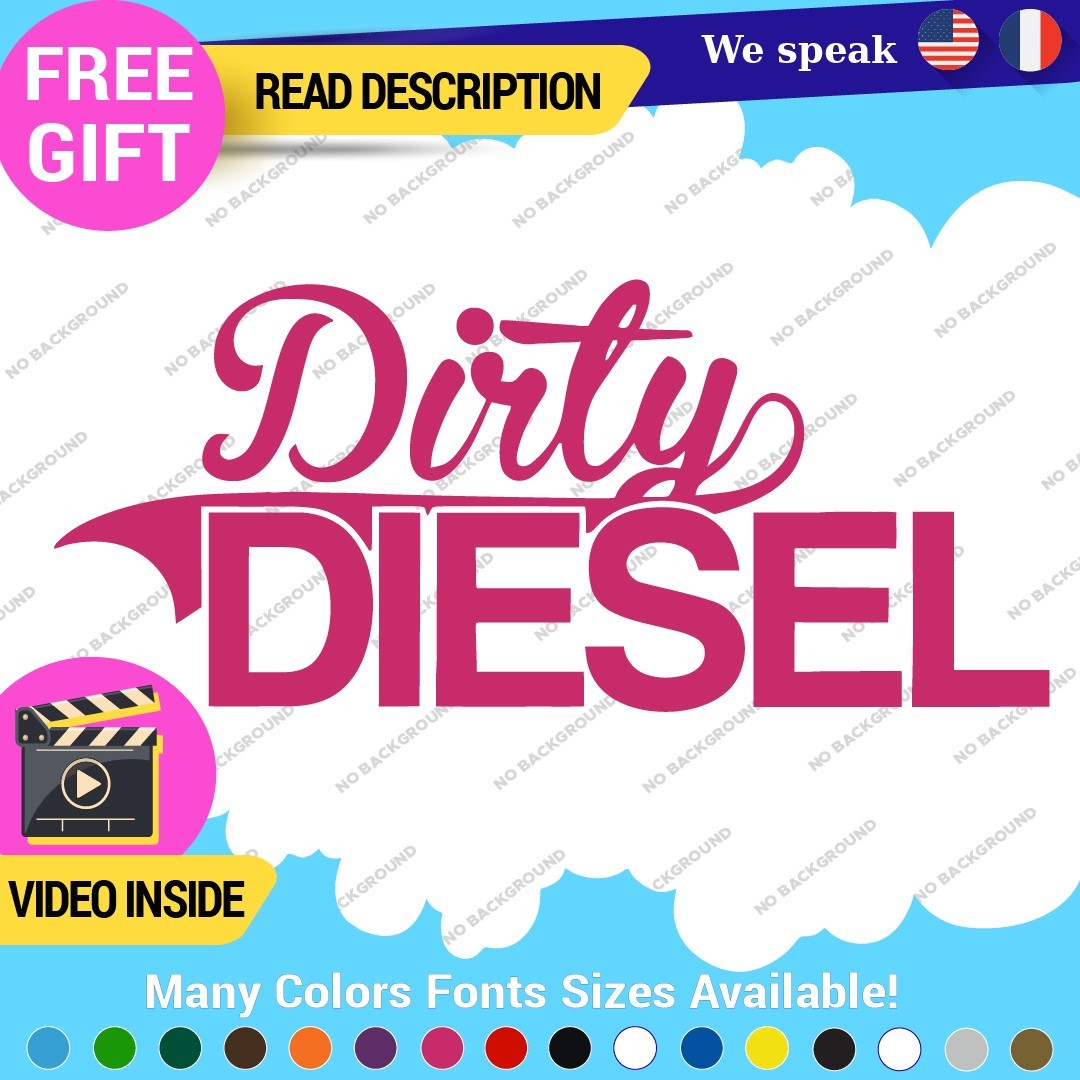 Diesel Black Smoke Mafia Decals Stickers Vinyl Fuel Gas Truck Only Inside Turbo 297713547013 Diesel Black Smoke Mafia Decals Stickers Vinyl Fuel Gas Truck Only Inside Turbo - Image 1