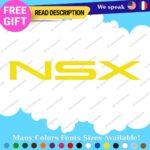 Fits NSX Acura Decals Stickers Vinyl Integra RSX DC2 JDM TSX TLX RDX Type VTEC - Image 4