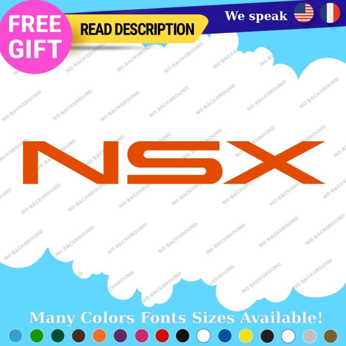 Fits NSX Acura Decals Stickers Vinyl Integra RSX DC2 JDM TSX TLX RDX Type VTEC - Image 7