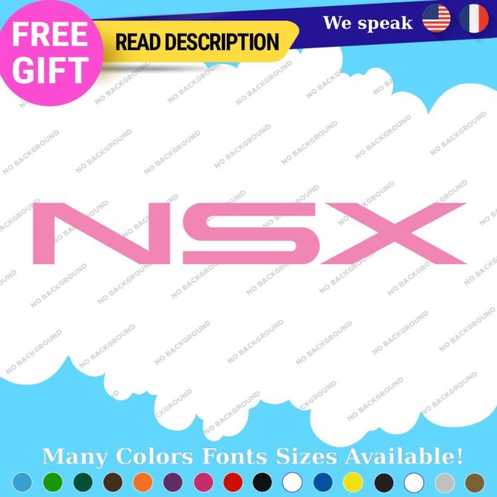 Fits NSX Acura Decals Stickers Vinyl Integra RSX DC2 JDM TSX TLX RDX Type VTEC - Image 9