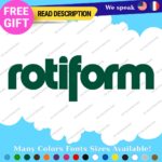 Fits Rotiform Decals Stickers Vinyl Rims Mag Car JDM Euro DUB Tuning Drift Wheel - Image 11