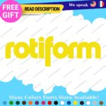 Fits Rotiform Decals Stickers Vinyl Rims Mag Car JDM Euro DUB Tuning Drift Wheel - Image 15