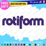 Fits Rotiform Decals Stickers Vinyl Rims Mag Car JDM Euro DUB Tuning Drift Wheel - Image 21