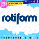 Fits Rotiform Decals Stickers Vinyl Rims Mag Car JDM Euro DUB Tuning Drift Wheel - Image 23