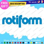 Fits Rotiform Decals Stickers Vinyl Rims Mag Car JDM Euro DUB Tuning Drift Wheel - Image 24