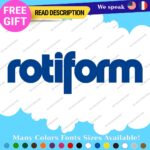 Fits Rotiform Decals Stickers Vinyl Rims Mag Car JDM Euro DUB Tuning Drift Wheel - Image 25