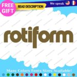 Fits Rotiform Decals Stickers Vinyl Rims Mag Car JDM Euro DUB Tuning Drift Wheel - Image 8