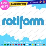 Fits Rotiform Decals Stickers Vinyl Rims Mag Car JDM Euro DUB Tuning Drift Wheel - Image 10