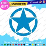 Fits Army Star Sticker Decal Vinyl Jeep US Military Truck Door Car Hood Window - Image 14
