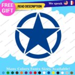 Fits Army Star Sticker Decal Vinyl Jeep US Military Truck Door Car Hood Window - Image 15