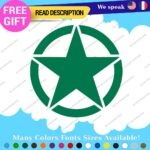 Fits Army Star Sticker Decal Vinyl Jeep US Military Truck Door Car Hood Window - Image 16