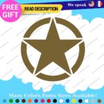Fits Army Star Sticker Decal Vinyl Jeep US Military Truck Door Car Hood Window - Image 23