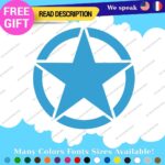 Fits Army Star Sticker Decal Vinyl Jeep US Military Truck Door Car Hood Window - Image 25