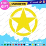 Fits Army Star Sticker Decal Vinyl Jeep US Military Truck Door Car Hood Window - Image 5