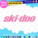 Fits Ski Doo Decals Stickers Vinyl Snowmobile Ski-doo Team Sled Snow Bombardier - Image 11