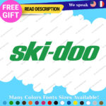 Fits Ski Doo Decals Stickers Vinyl Snowmobile Ski-doo Team Sled Snow Bombardier - Image 16