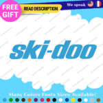 Fits Ski Doo Decals Stickers Vinyl Snowmobile Ski-doo Team Sled Snow Bombardier - Image 20