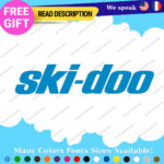 Fits Ski Doo Decals Stickers Vinyl Snowmobile Ski-doo Team Sled Snow Bombardier - Image 4