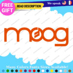 Fits White Moog Audio Digital Decal Sticker Vinyl Mixer Synthesizer Analog Color - Image 9