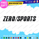 Fits Zero Sport Decal Sticker Vinyl JDM Subaru WRX Impressa Intake Plate STI Kit