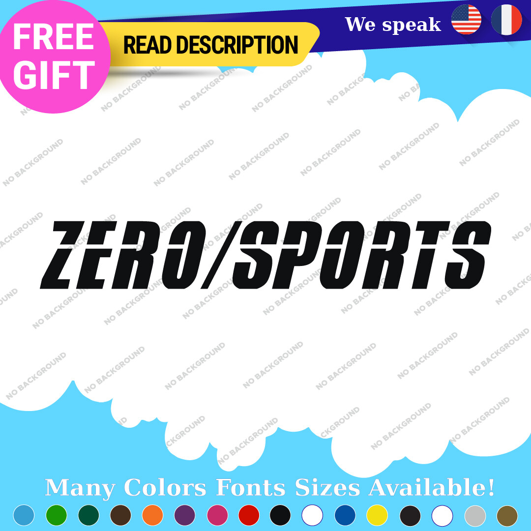 Fits Zero Sport Decal Sticker Vinyl JDM Subaru WRX Impressa Intake Plate STI Kit 297353865123 Fits Zero Sport Decal Sticker Vinyl JDM Subaru WRX Impressa Intake Plate STI Kit - Image 1