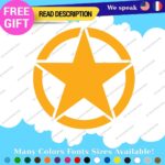 Fits Army Star Sticker Decal Vinyl Jeep US Military Truck Door Car Hood Window - Image 26