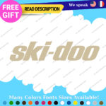 Fits Ski Doo Decals Stickers Vinyl Snowmobile Ski-doo Team Sled Snow Bombardier - Image 26