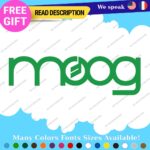 Fits White Moog Audio Digital Decal Sticker Vinyl Mixer Synthesizer Analog Color - Image 39