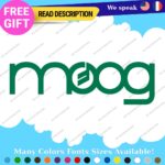 Fits White Moog Audio Digital Decal Sticker Vinyl Mixer Synthesizer Analog Color - Image 38