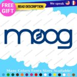 Fits White Moog Audio Digital Decal Sticker Vinyl Mixer Synthesizer Analog Color - Image 36