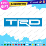 Fits TRD Racing Develoment Decals Stickers Vinyl Japan JDM Toyota Drift 4x4 TRO - Image 21
