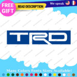 Fits TRD Racing Develoment Decals Stickers Vinyl Japan JDM Toyota Drift 4x4 TRO - Image 22