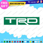 Fits TRD Racing Develoment Decals Stickers Vinyl Japan JDM Toyota Drift 4x4 TRO - Image 23