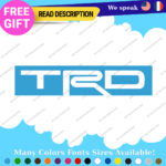 Fits TRD Racing Develoment Decals Stickers Vinyl Japan JDM Toyota Drift 4x4 TRO - Image 9