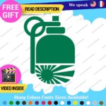 Hand Grenade Japan Rising Sun Decals Stickers Vinyl Car Race Drift Lowered JDM - Image 11