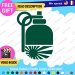 Hand Grenade Japan Rising Sun Decals Stickers Vinyl Car Race Drift Lowered JDM - Image 21