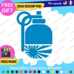 Hand Grenade Japan Rising Sun Decals Stickers Vinyl Car Race Drift Lowered JDM - Image 9