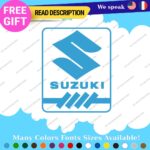 Suzuki Decal Sticker Vinyl Motorcycle Car Tuning Samurai Bike 4x4 410 413 Racing - Image 12