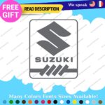 Suzuki Decal Sticker Vinyl Motorcycle Car Tuning Samurai Bike 4x4 410 413 Racing - Image 9