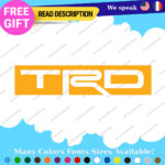 Fits TRD Racing Develoment Decals Stickers Vinyl Japan JDM Toyota Drift 4x4 TRO - Image 26