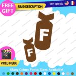 Joker JDM King Decals Stickers Vinyl Funny Crow Drift Racing Bomb Lowered - Image 24