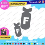 Joker JDM King Decals Stickers Vinyl Funny Crow Drift Racing Bomb Lowered - Image 22