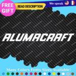 Fits AlumaCraft Boat Decal Sticker Vintage Fishing Boat Aluma Water Craft Old - Image 12