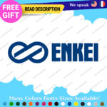 Fits Enkei Wheel Decals Stickers Vinyl Rim Mag Racing Tuning JDM RPF1 GTC01 PF01 - Image 8