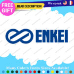 Fits Enkei Wheel Decals Stickers Vinyl Rim Mag Racing Tuning JDM RPF1 GTC01 PF01 - Image 10