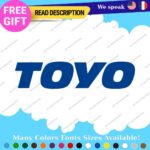 Fits Toyo Tires Decals Stickers Vinyl Tires JDM Drift Wheel Offroad Racing Proxe