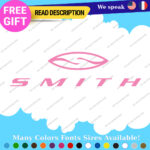 Fit Smith Optic Decals Sticker Vinyl Google Sunglasses Lens Snowboard Ski Helmet - Image 11