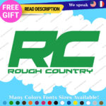 Fits Red Rough Country Decals Stickers Vinyl Suspension Truck Off Road 4x4 Lift - Image 12